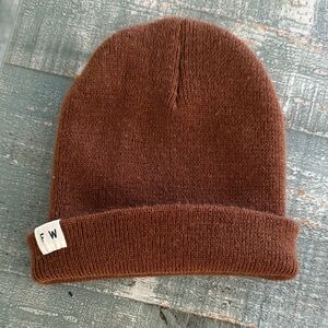 (4/$25) Ford and Wyatt Brown Knit Beanie- baby
